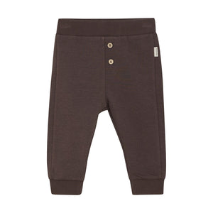 Minymo infant fox embroidered sweatpants
