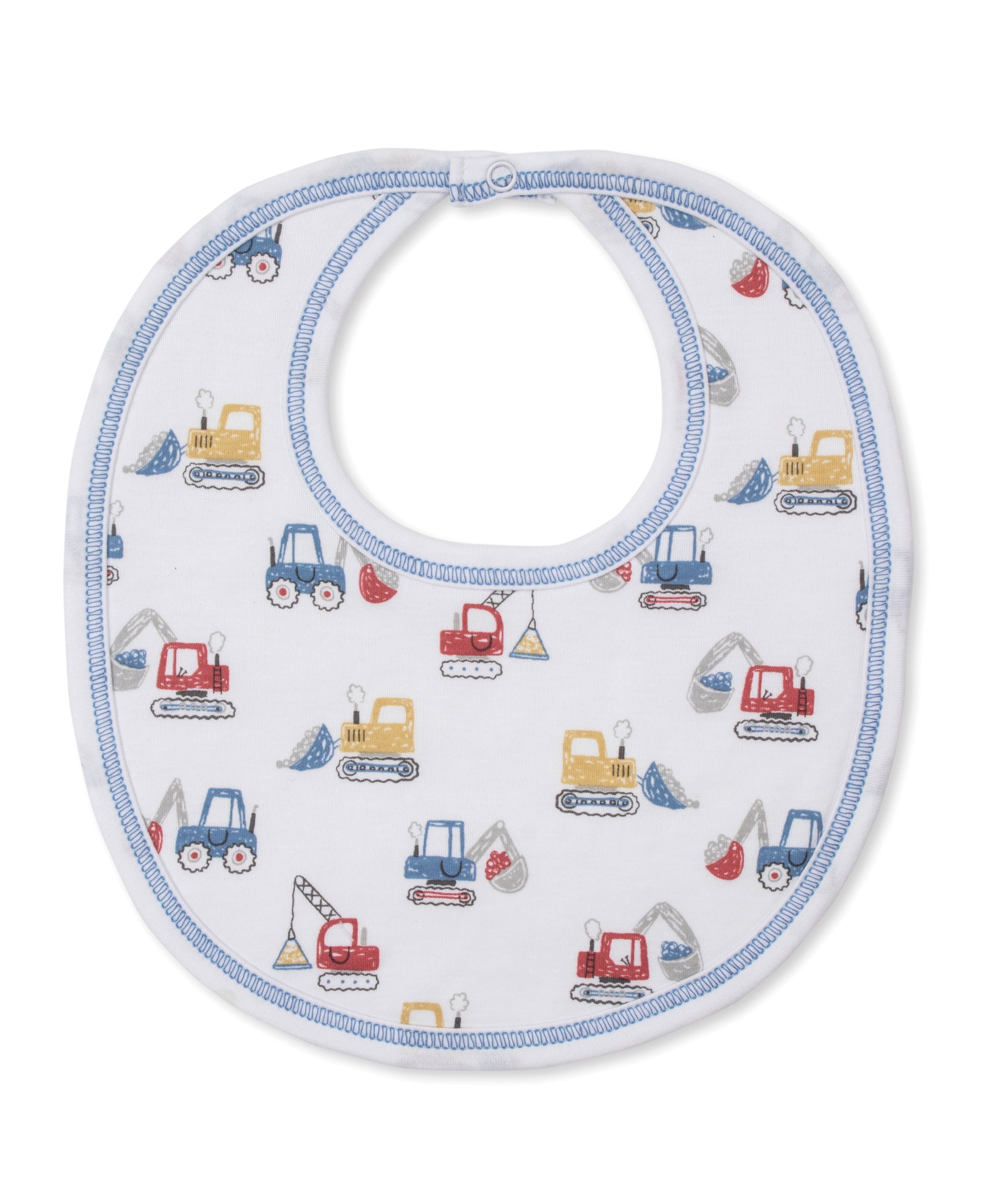 Kissy Kissy construction diggers bib