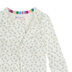Magnetic Me infant girl eloise organic cotton footie
