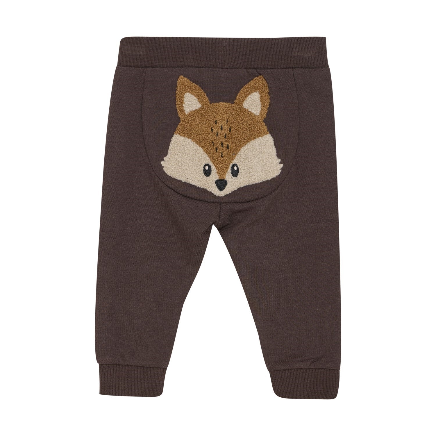 Minymo infant fox embroidered sweatpants