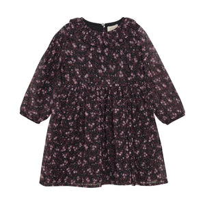 Creamie girls floral dobby dress