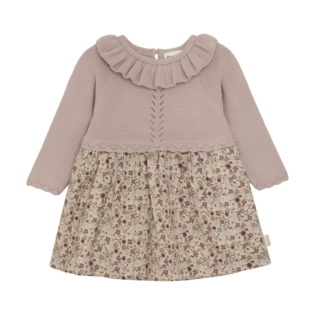 Minymo infant girl sweater dress