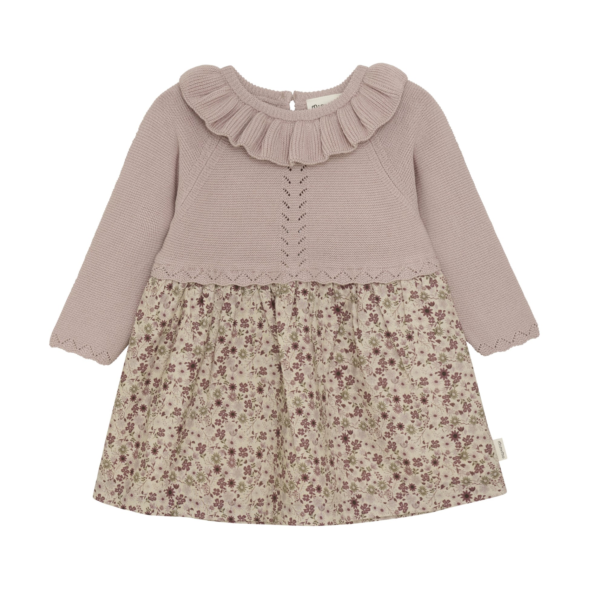 Minymo infant girl sweater dress