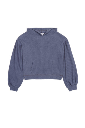 Splendid girls london rib hoodie