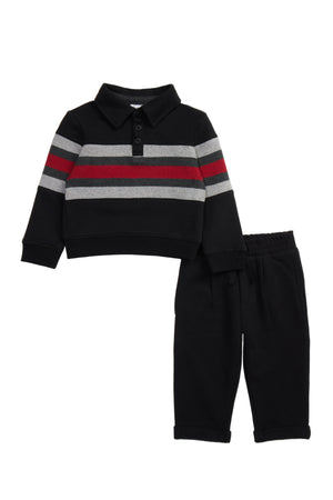 Splendid infant & boys stripe polo set