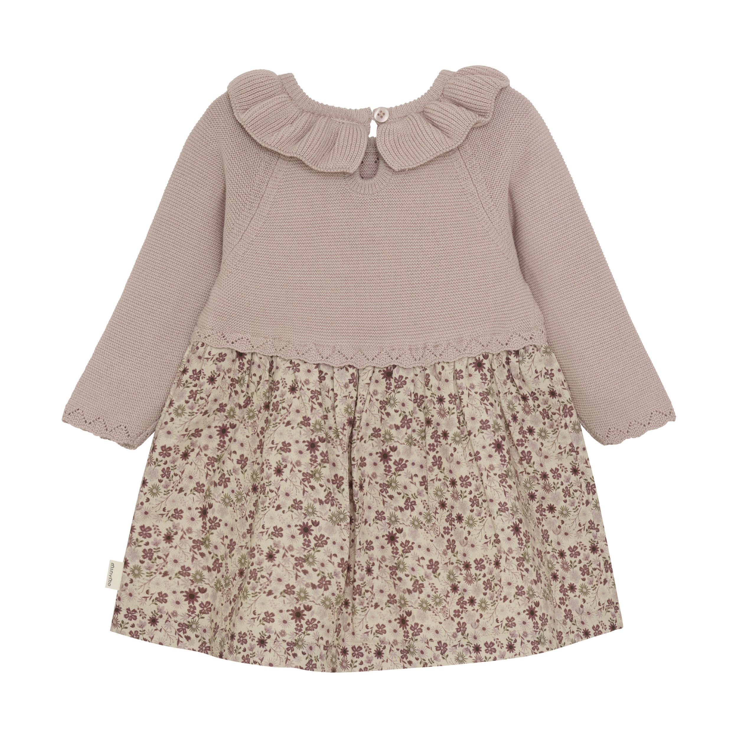 Minymo infant girl sweater dress