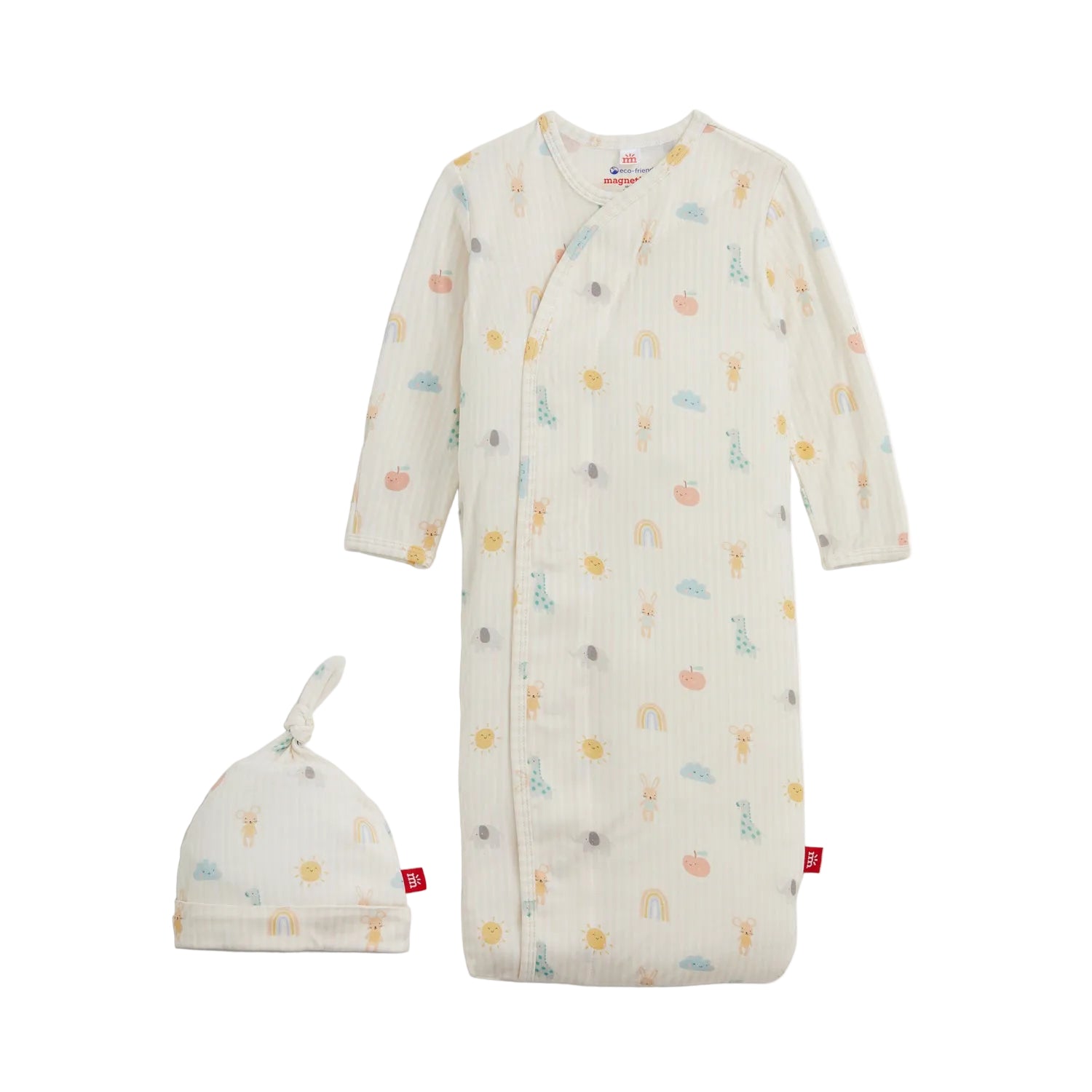 Magnetic Me infant lullaby sky gown & hat set
