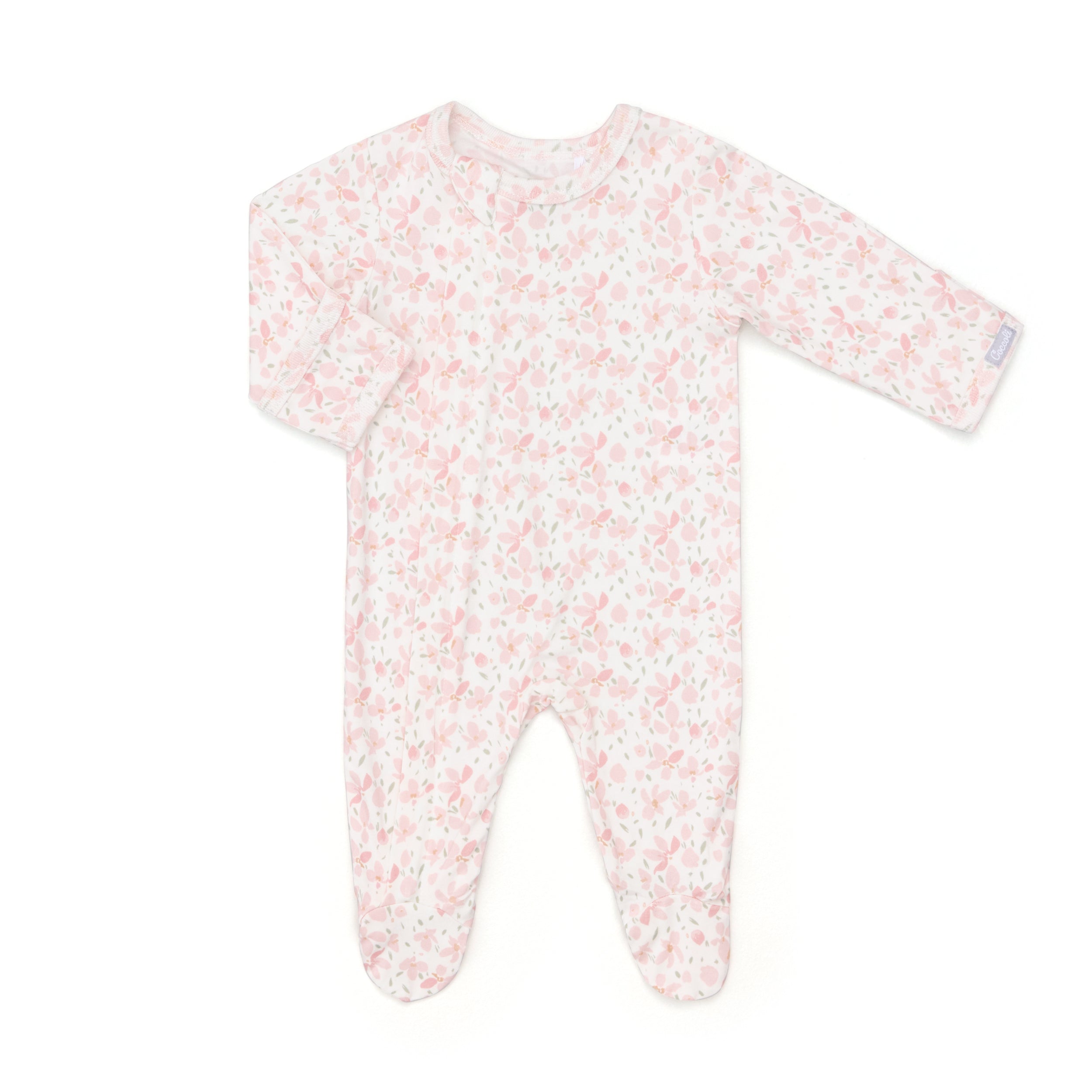 Coccoli infant print zip footie