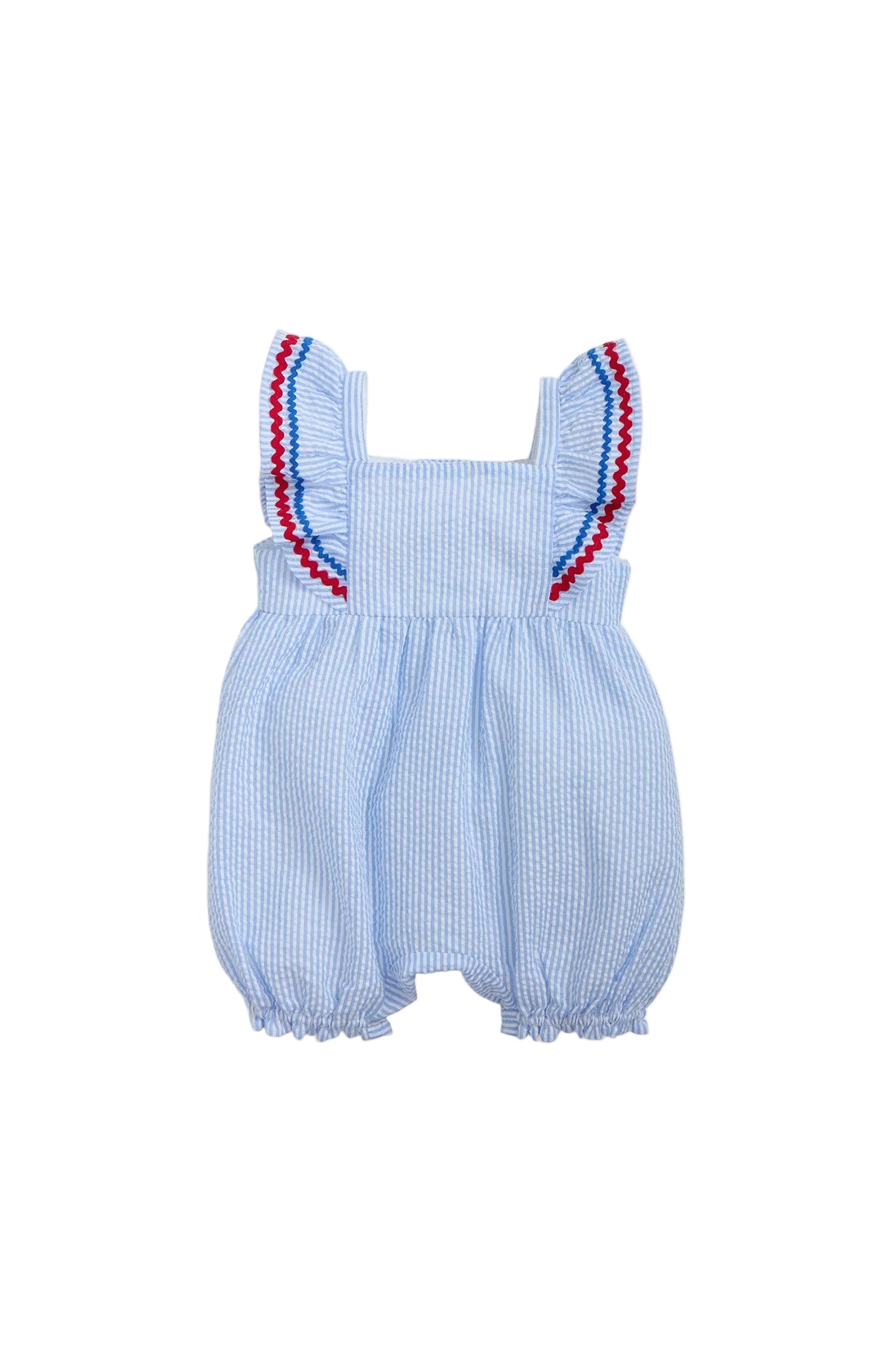 Magnetic Me infant girl seersucker romper