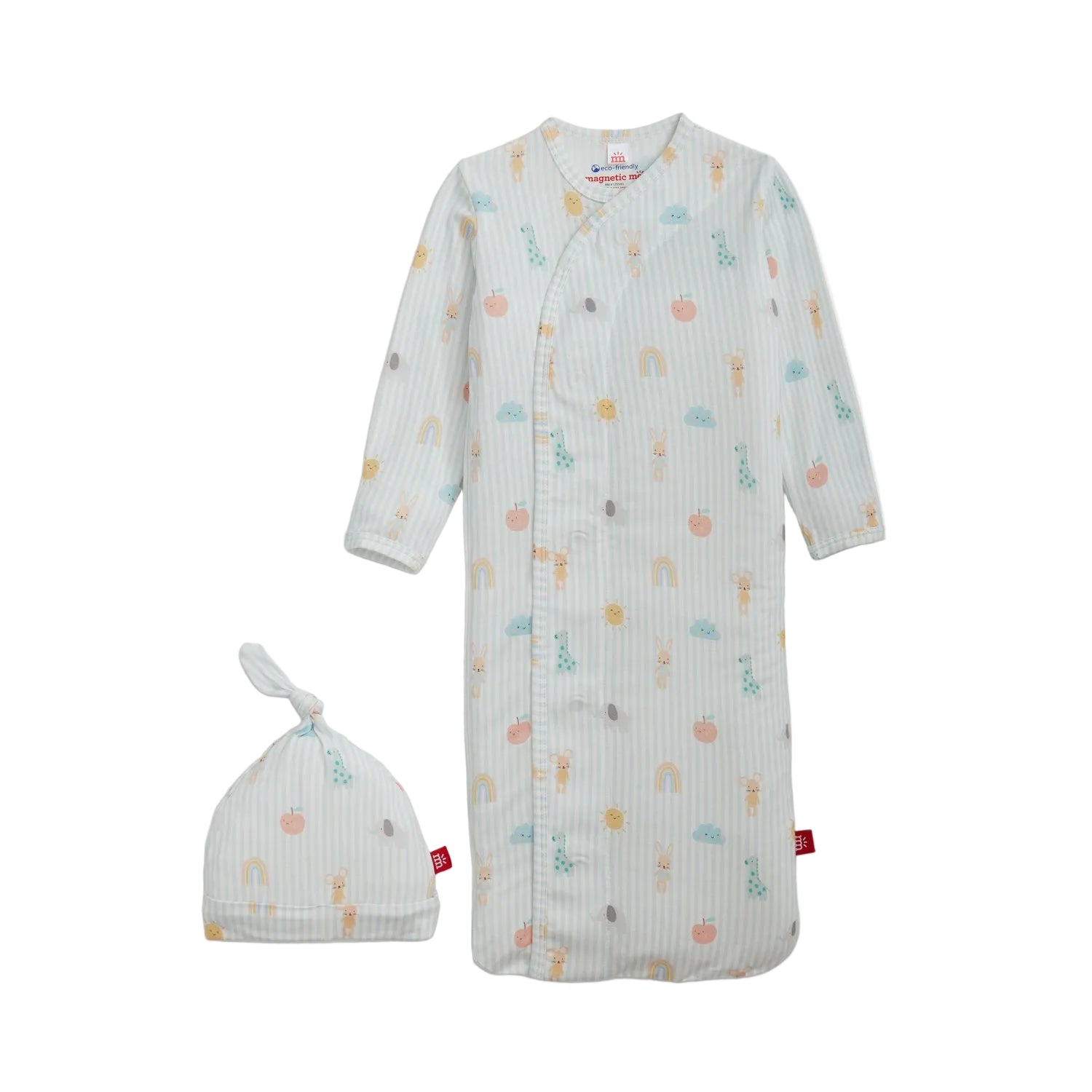 Magnetic Me infant lullaby sky gown & hat set