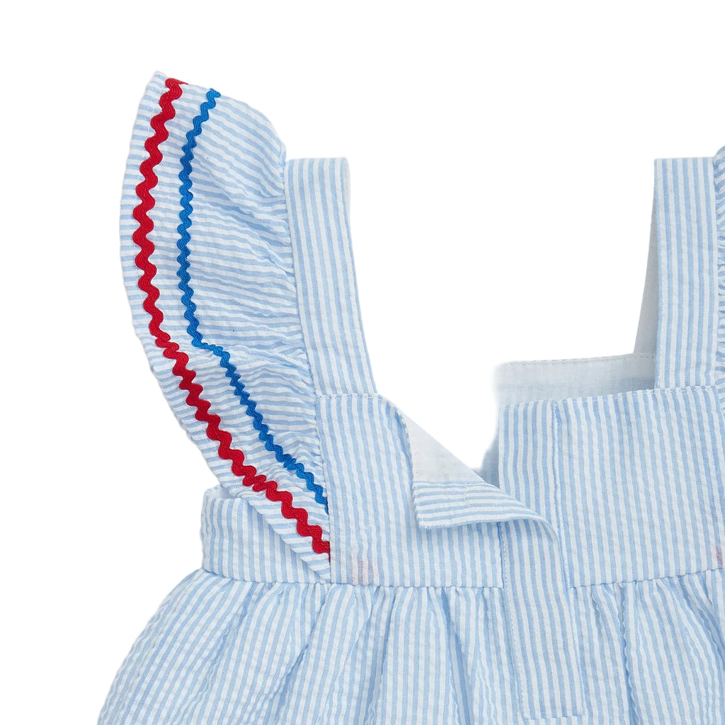 Magnetic Me toddler girl seersucker dress