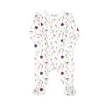 Coccoli infant print zip footie