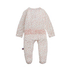 Magnetic Me infant girl apple blossom modal ruffle footie