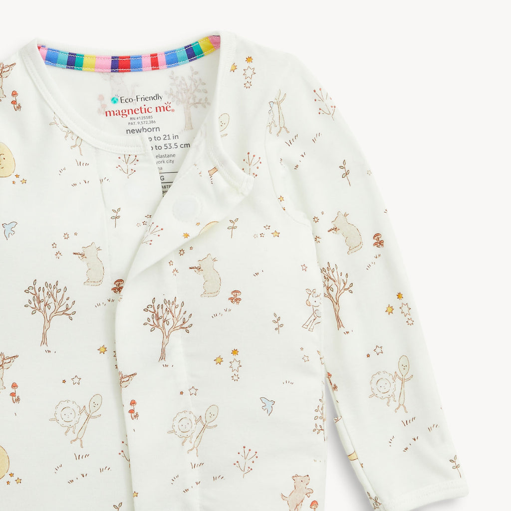 Magnetic Me infant bedtime rhymes modal footie