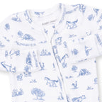 Angel Dear infant farm friends zipper footie