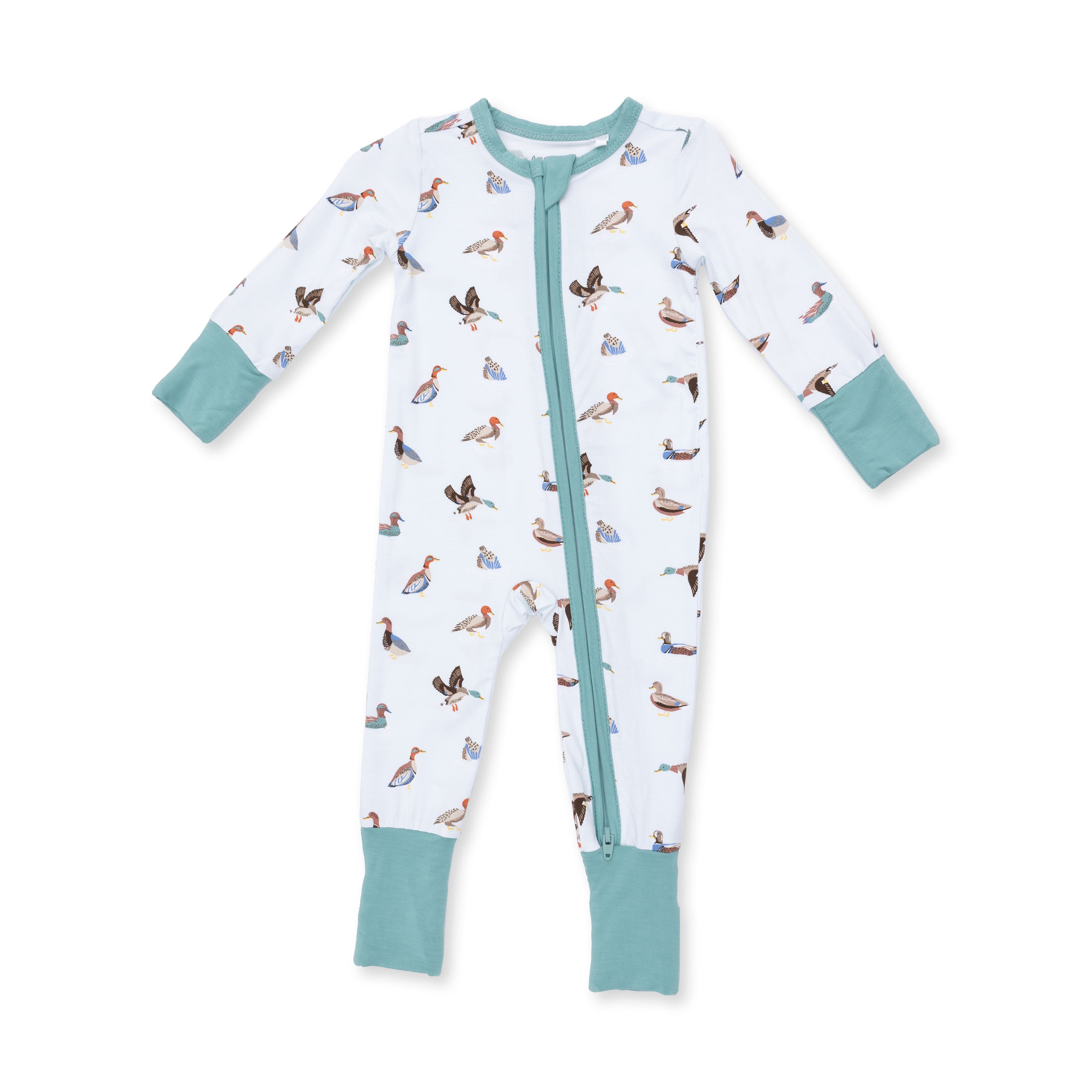 Angel Dear infant ducks convertible romper