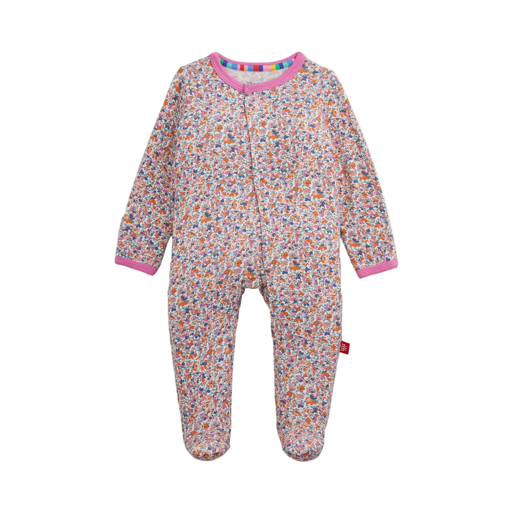 Magnetic Me infant girl stella modal footie