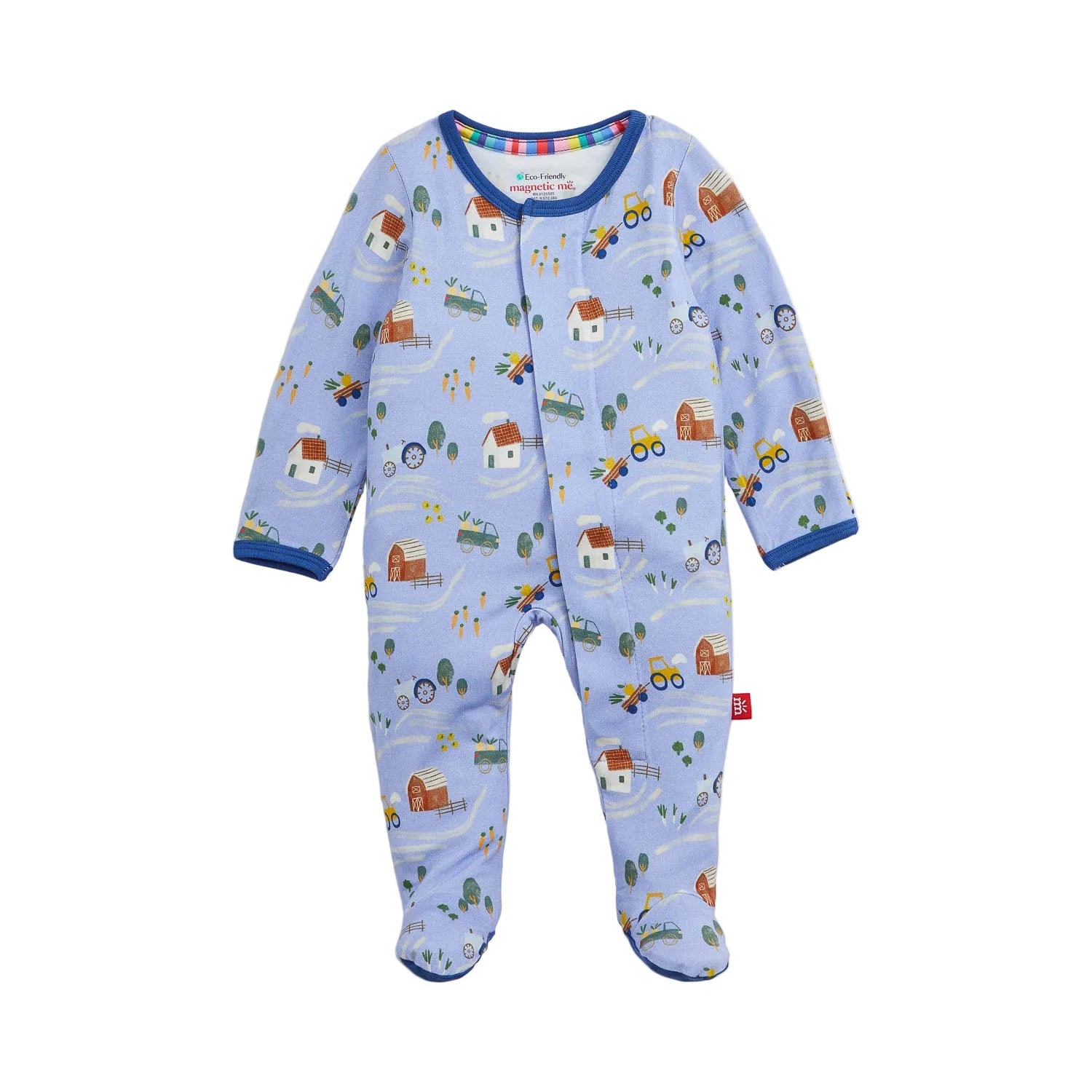 Magnetic Me infant farm to cradle modal footie