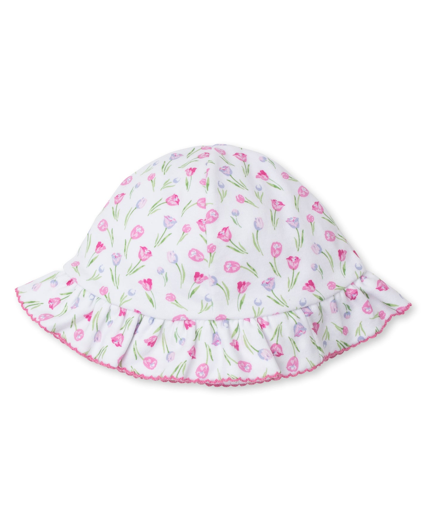 Kissy Kissy infant girl tulip print sun hat