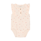 Fixoni infant girl cherry blossom print romper