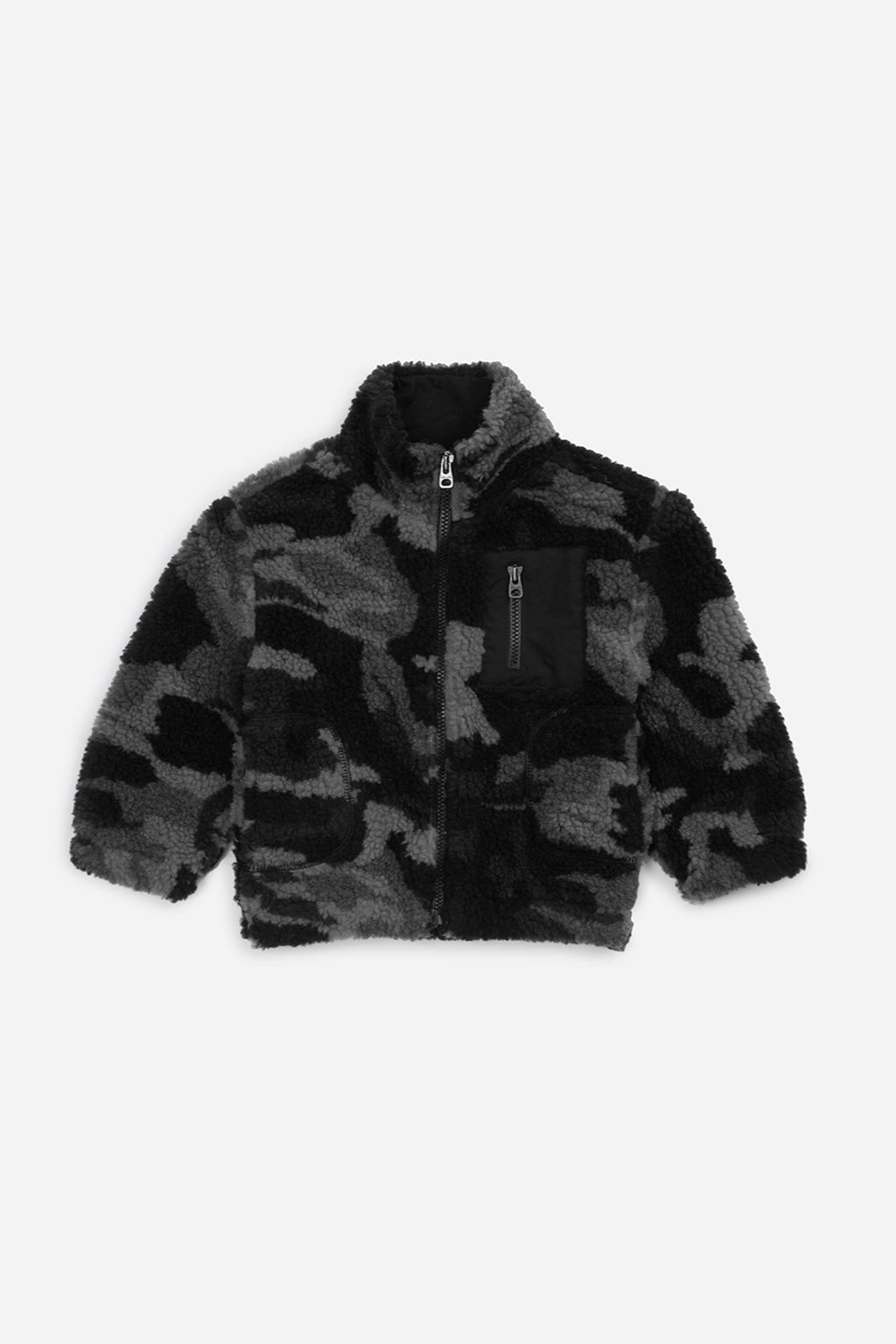 Splendid boys camo sherpa jacket