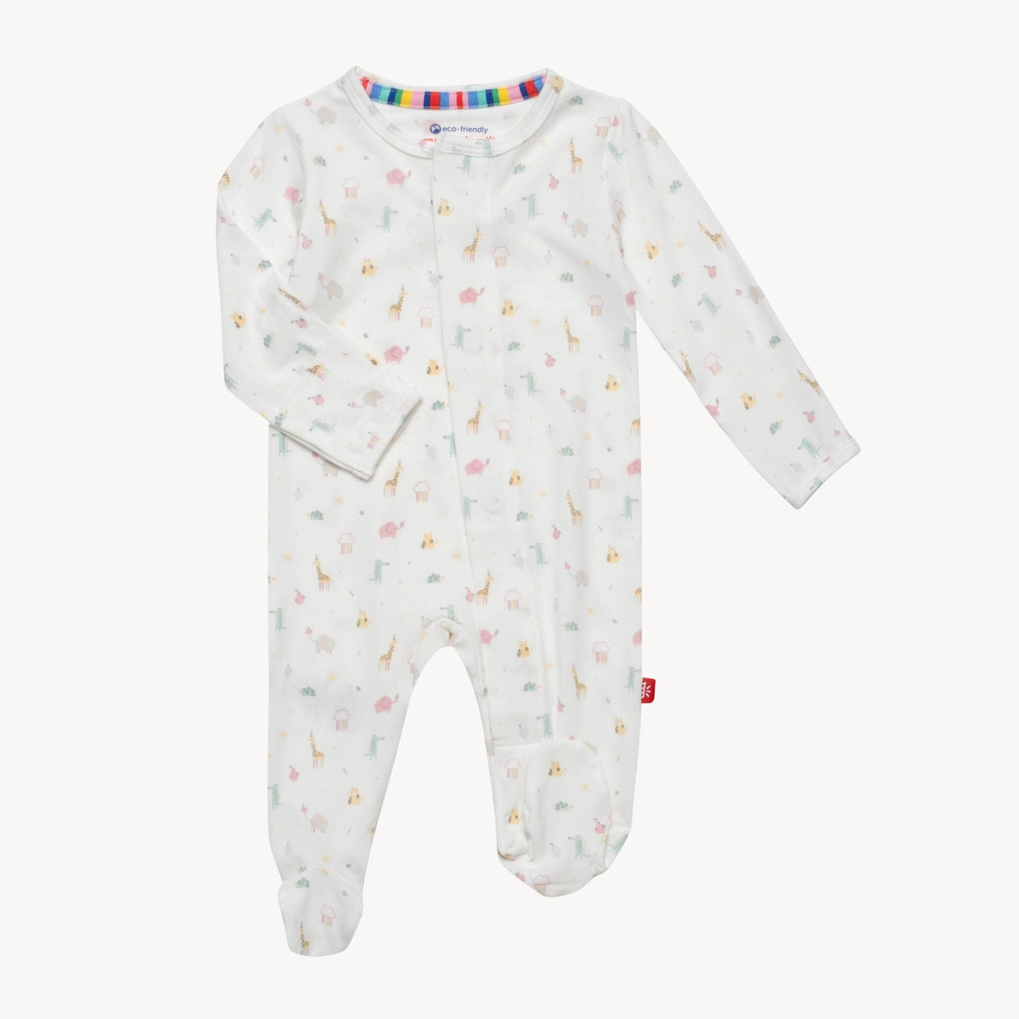 Magnetic Me infant little bitty pretty one footie