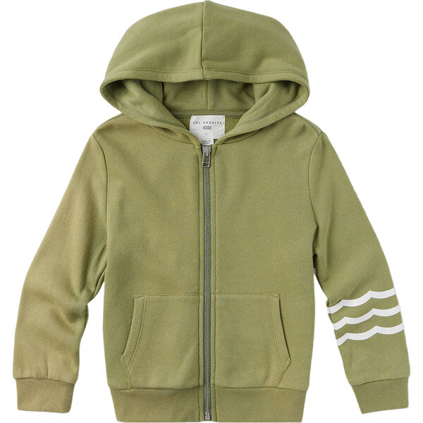 Sol Angeles kids waves zip hoodie