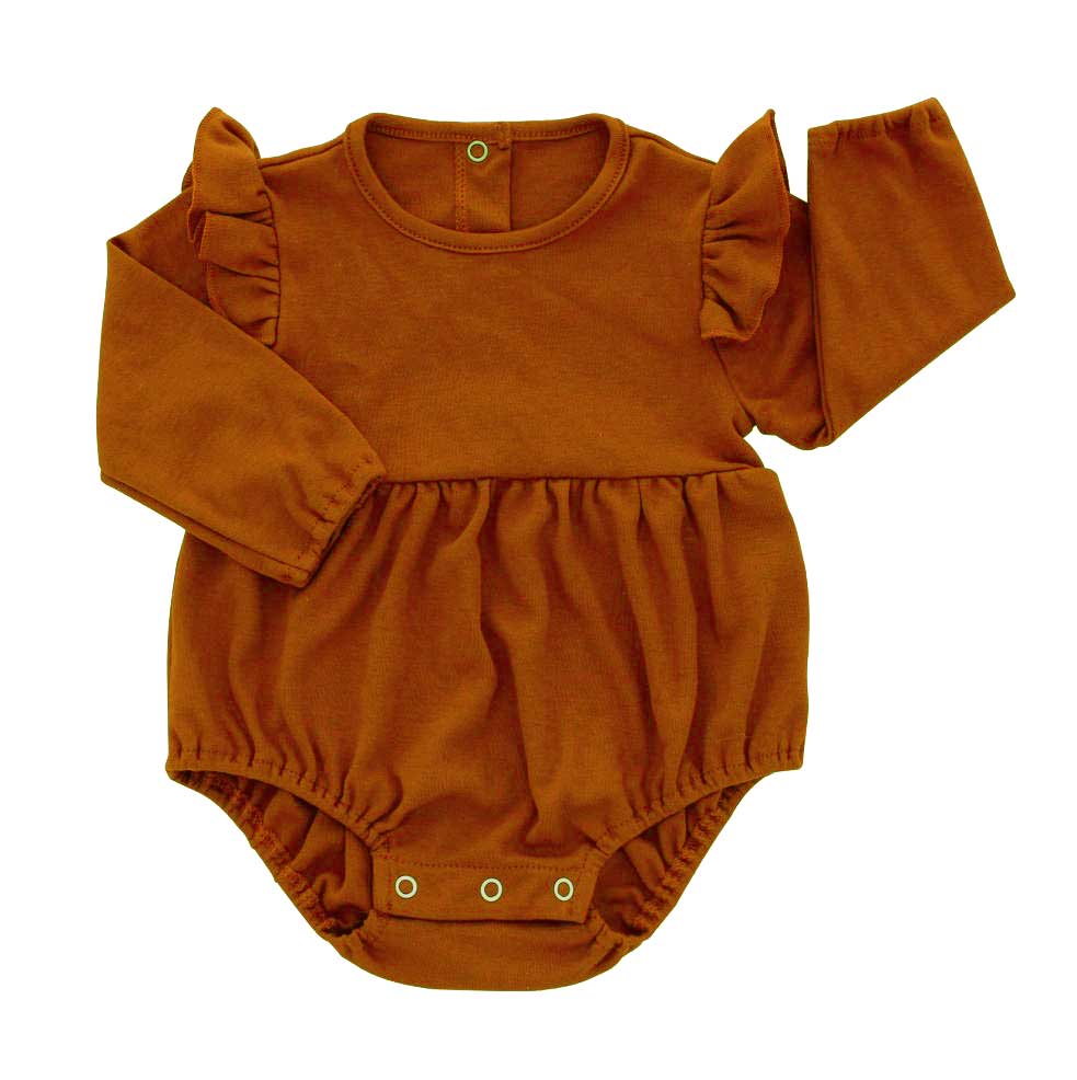Emerson and Friends flutter long sleeve baby onesie