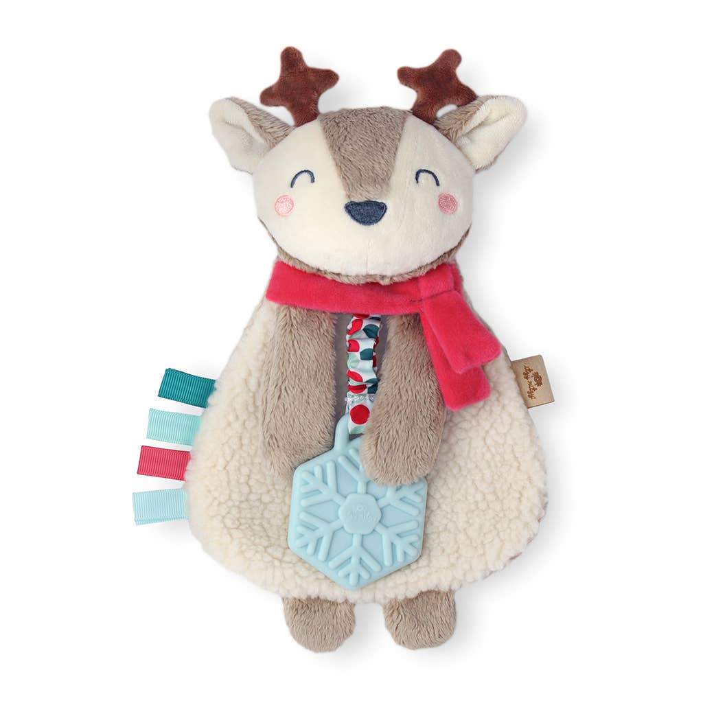 Itzy Ritzy holiday plush + teether toy