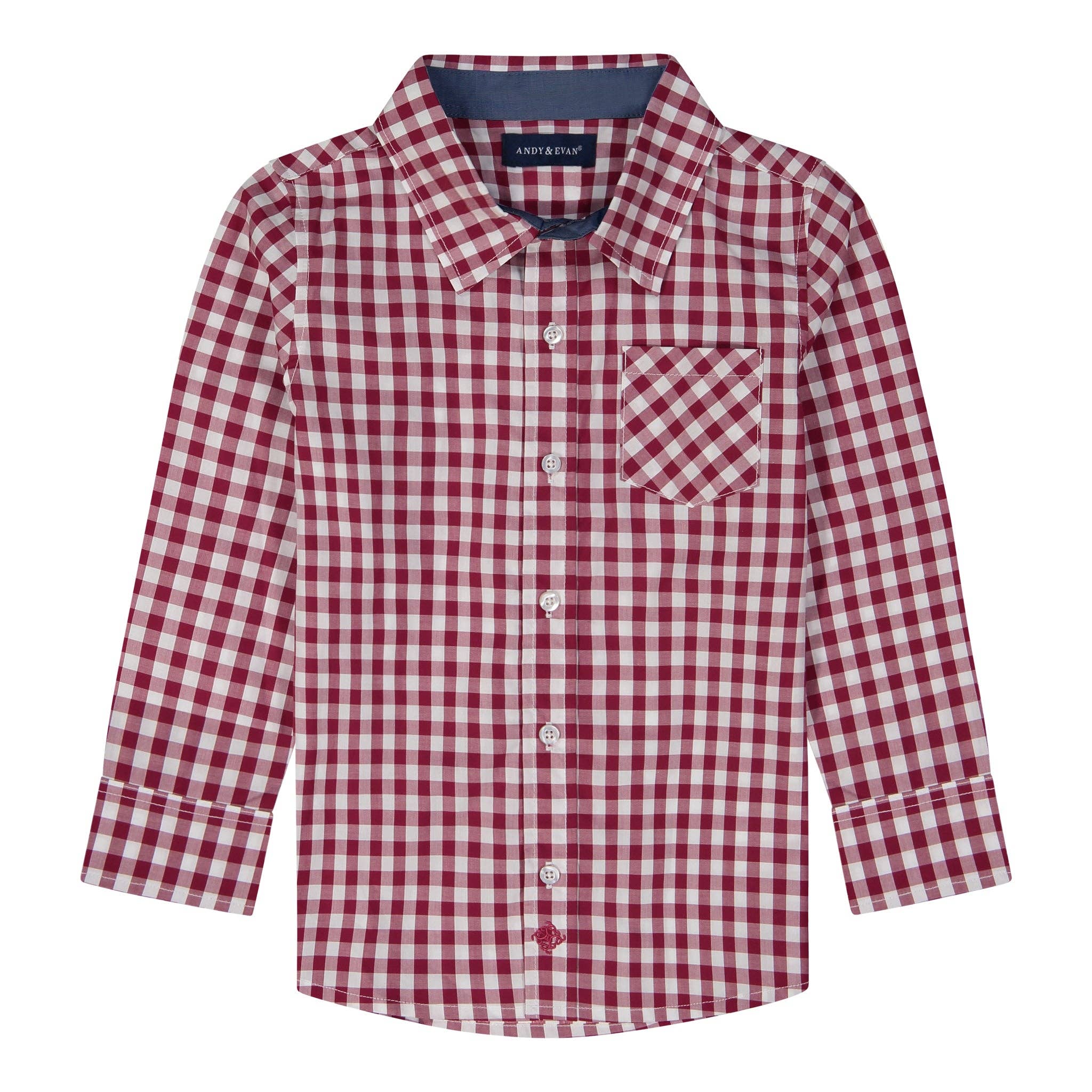 Andy & Evan boys check shirt