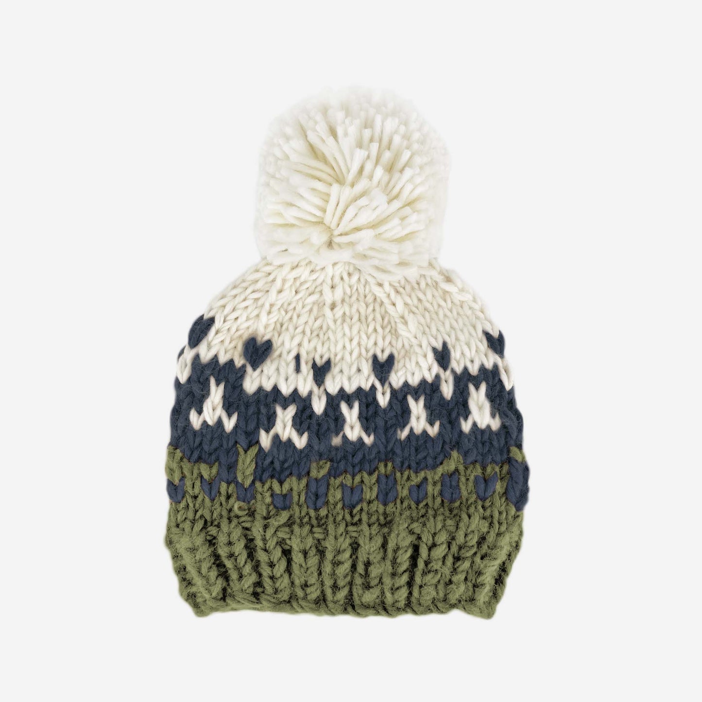 The Blueberry Hill stripe hat