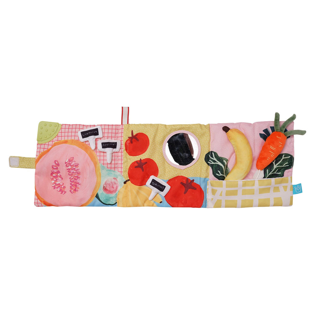 Manhattan Toy mini apple farm soft book