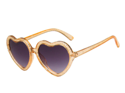 Rainbow Unicorn heart sunglasses