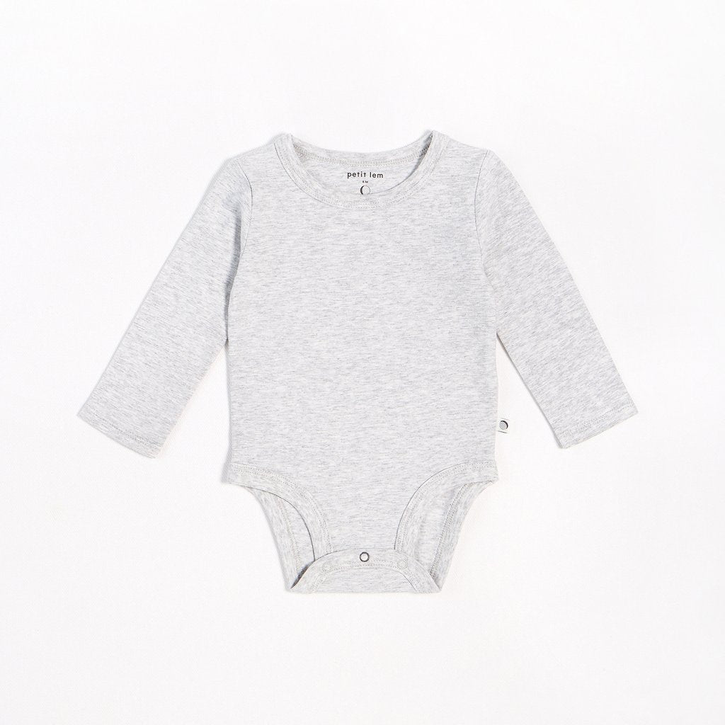 Petit Lem l/s onesie