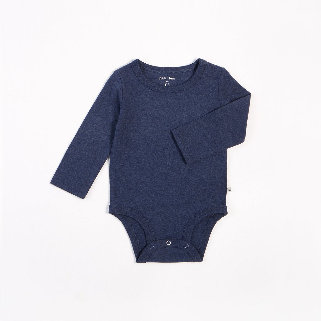 Petit Lem l/s onesie