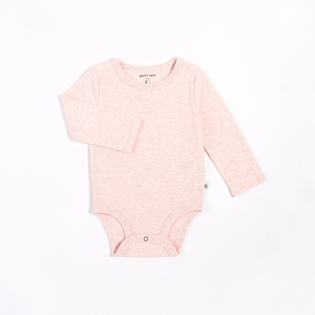 Petit Lem l/s onesie