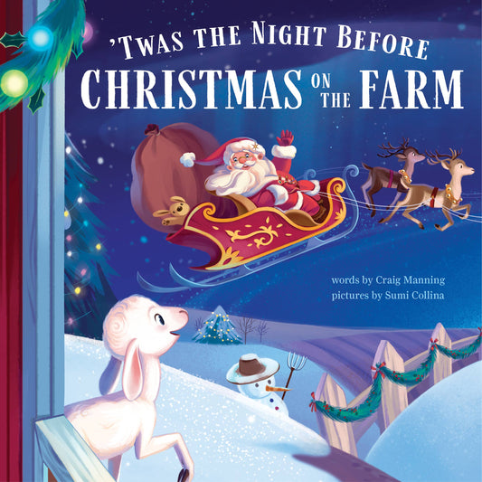 'Twas the night before Christmas on the farm book