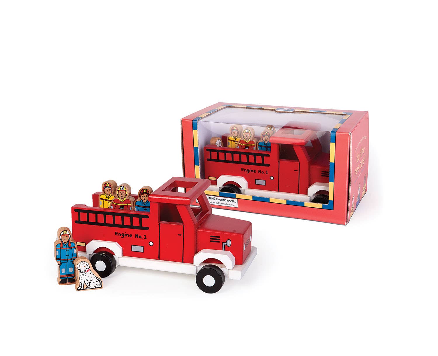 Jack Rabbit Creations to the rescue magnetic fire truck