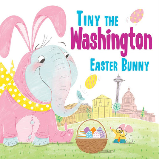 Tiny the Washington Easter bunny hardcover book