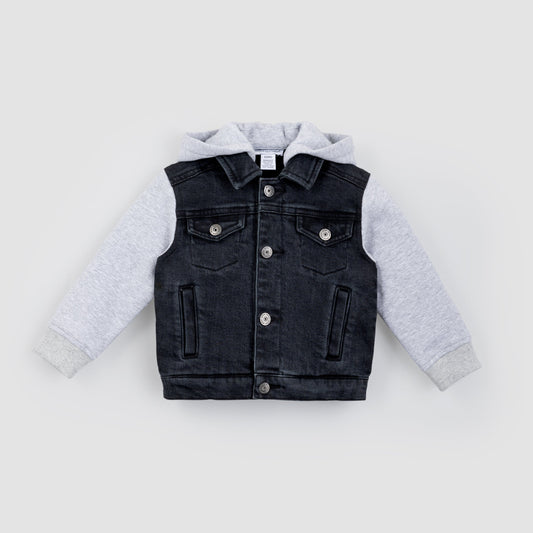 Mile the Label infant fleece & denim jacket