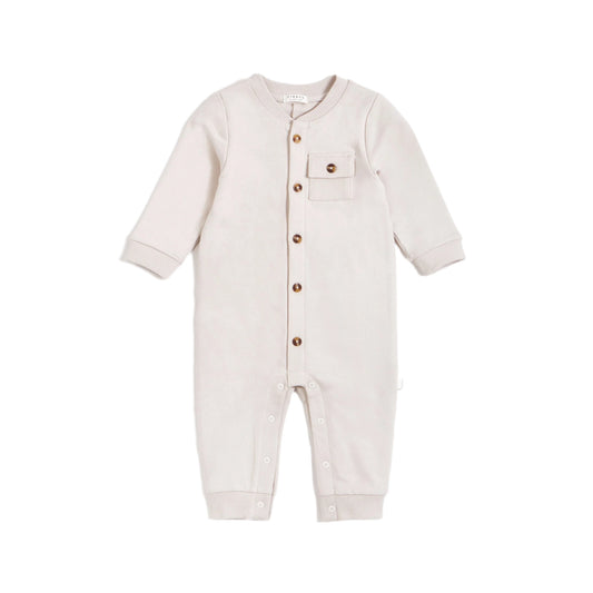 Petit Lem infant french terry playsuit