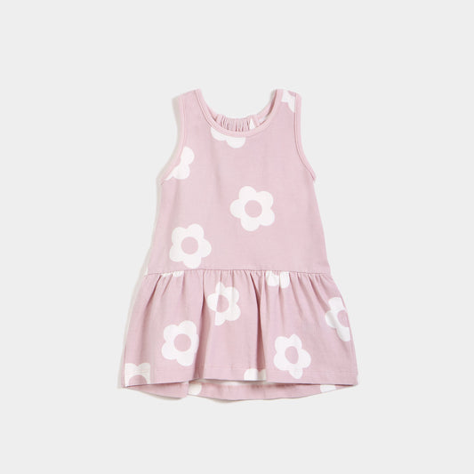 Miles the Label infant girl flower power print dress