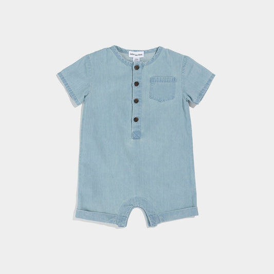 Miles the Label infant chambray romper