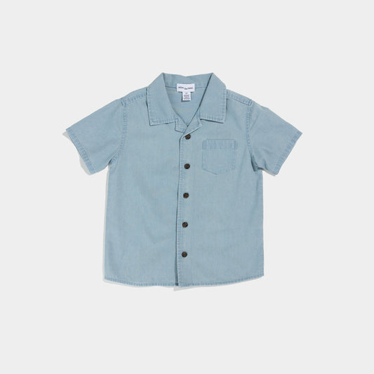 Miles the Label kids chambray shirt