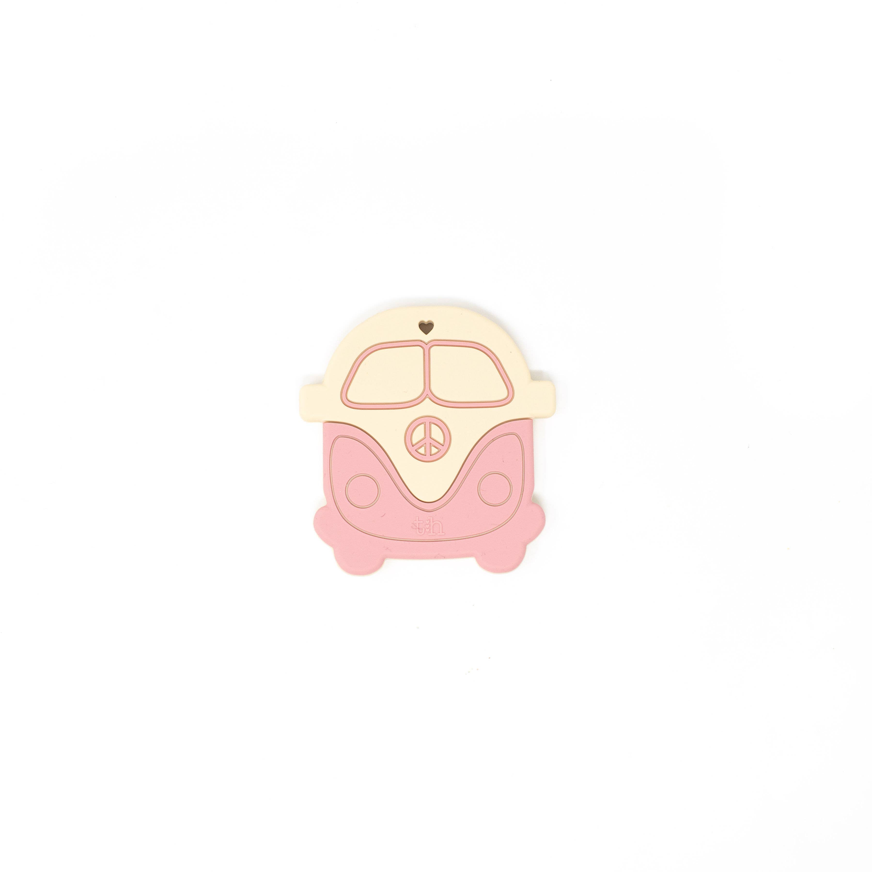 Three Hearts silicone teether