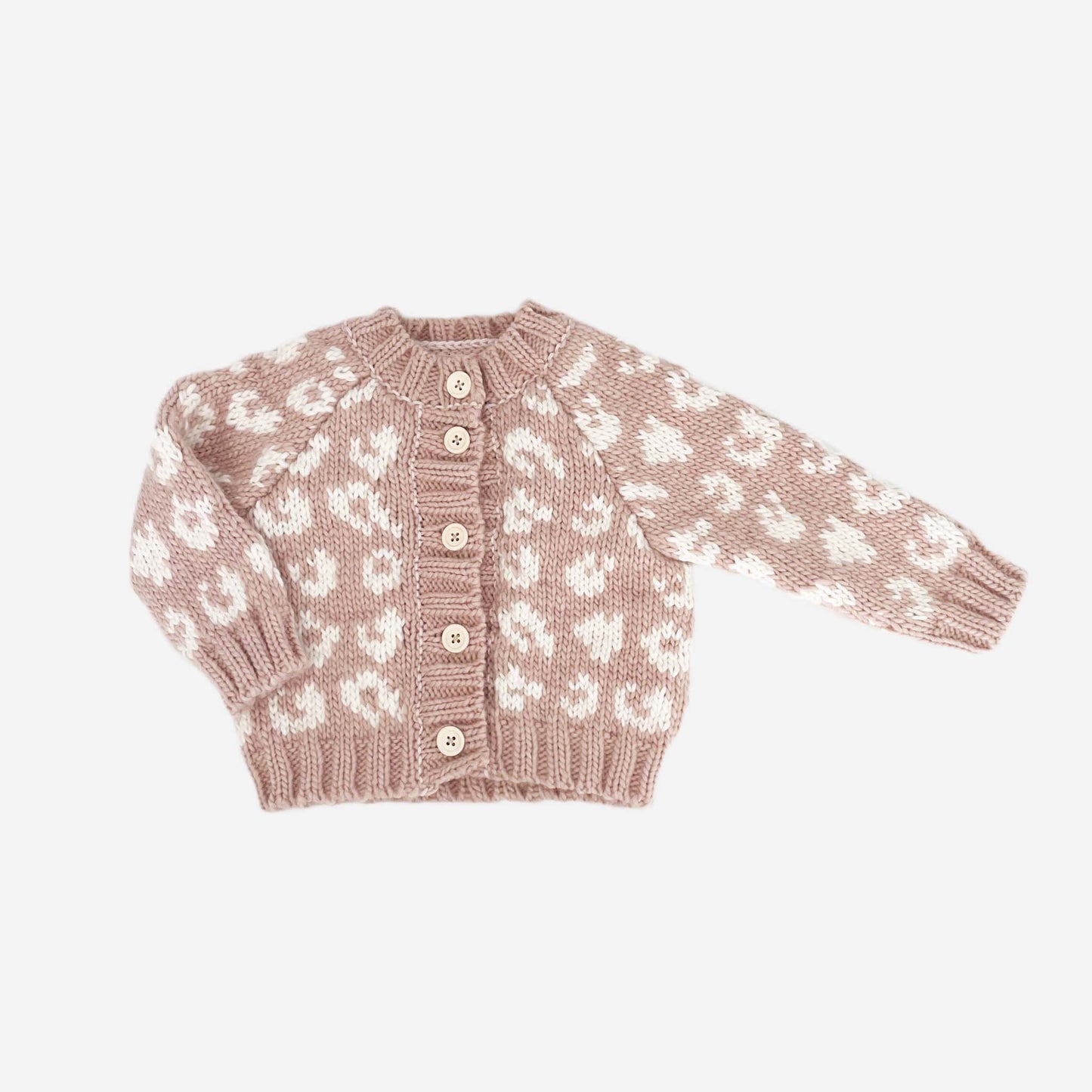 The Blueberry Hill girls cheetah print sweater