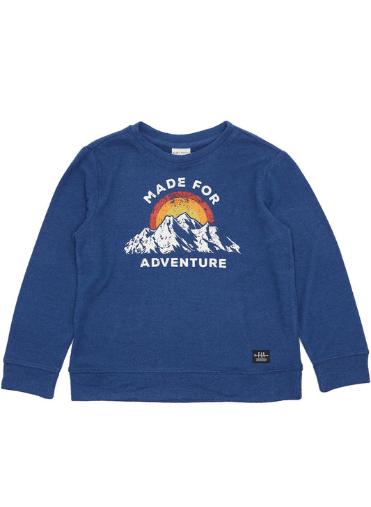 Feather 4 Arrow kids made for adventure sweatshirt
