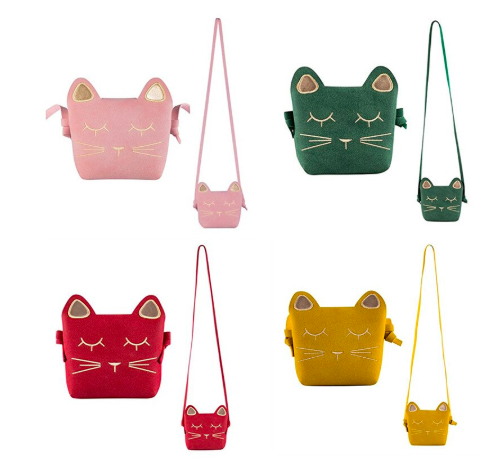 Rainbow Unicorn kitty purse