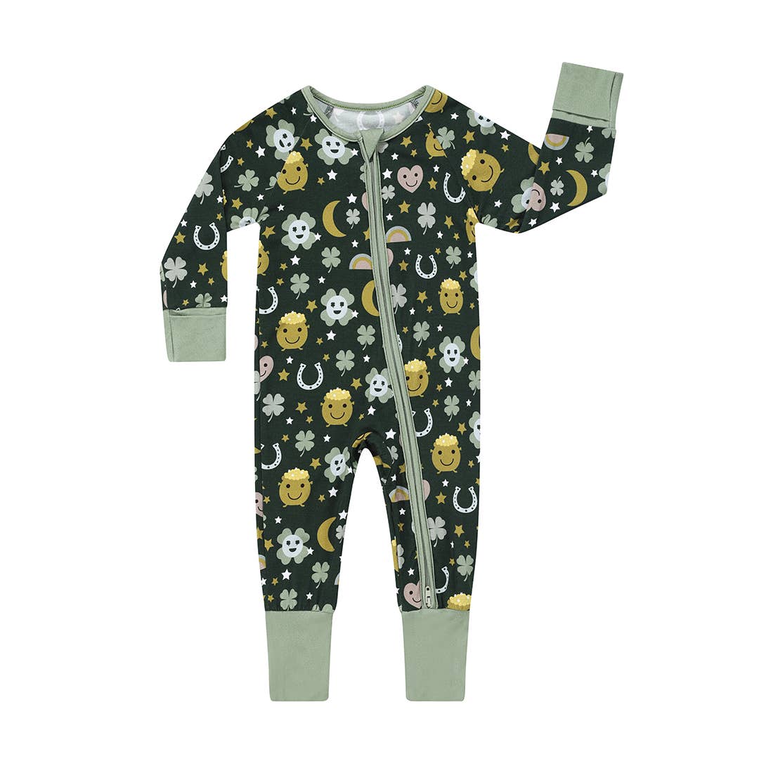 Emerson and Friends lucky charm romper