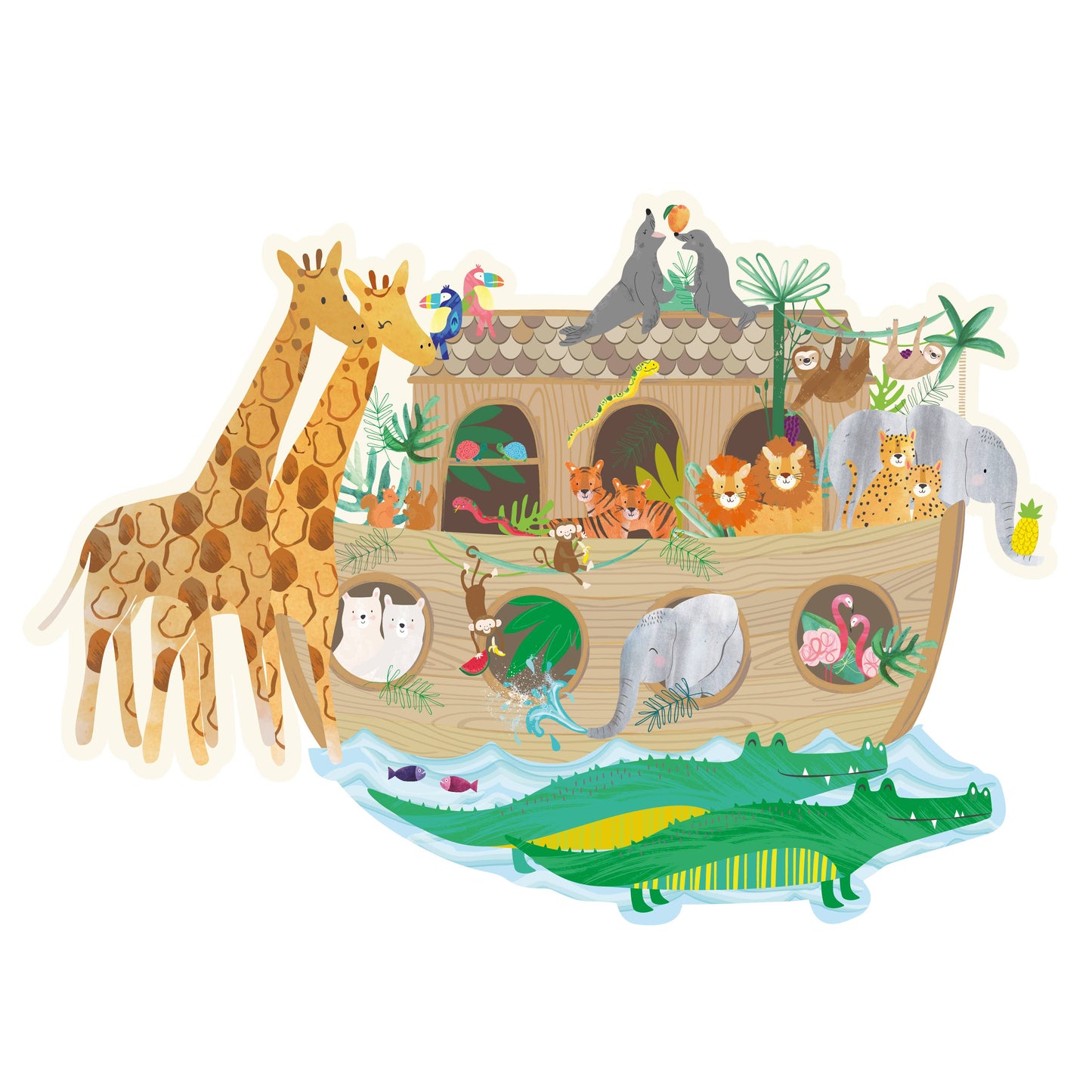 Floss & Rock 100 piece 3-in-1 puzzle